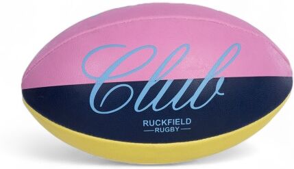 Ruckfield - Ballon de rugby Ruckfield rugby club bleu turquoise -