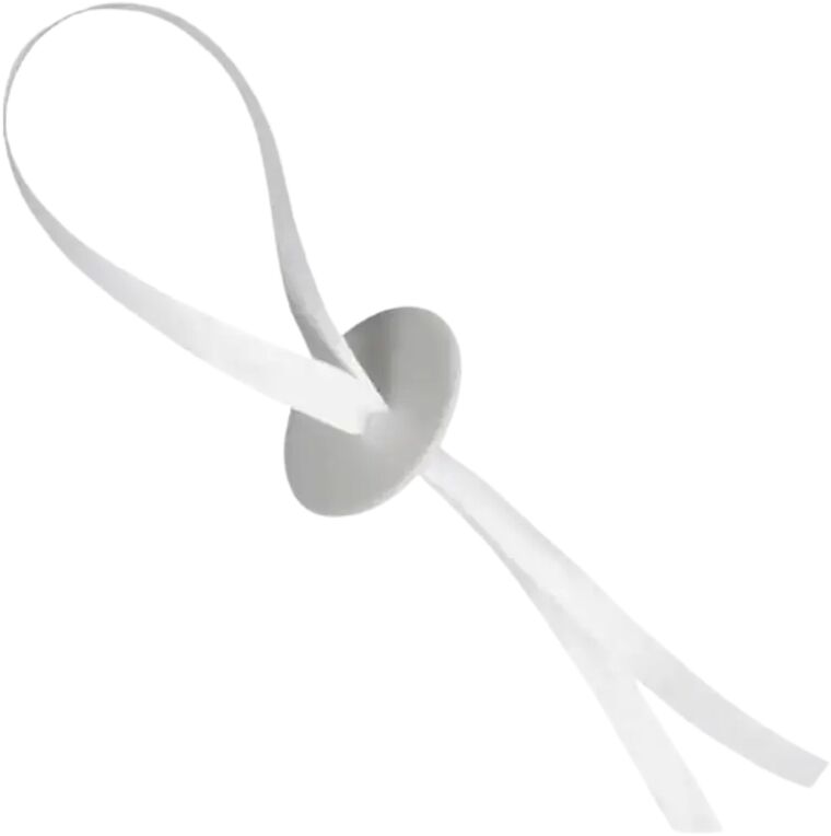 Ruban Blanc pour fermeture de Ballon 120cm