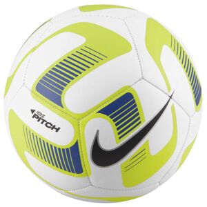 Nike Pitch - pallone calcio White/Light Green 5