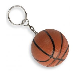 Gedshop 1000 Portachiavi antistress pallone da basket neutro o personalizzato