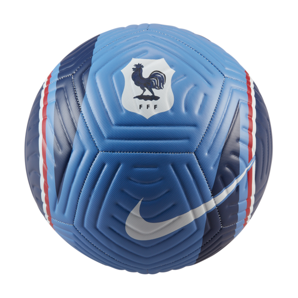 nike pallone da calcio fff academy - blu