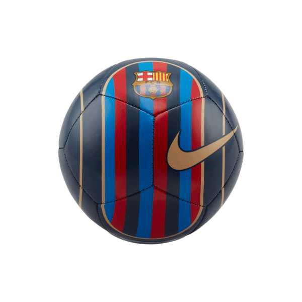 nike pallone da calcio fc barcelona skills - blu