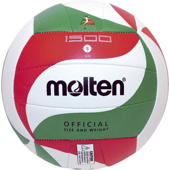 Molten V5M1500 - pallone da pallavolo White/Green/Red