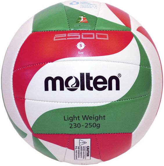 Molten V5M2501-L - pallone da pallavolo White/Red