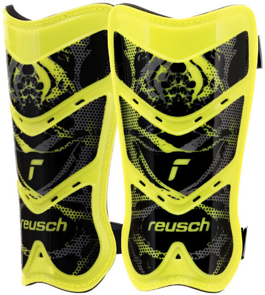 Reusch Shinguard Attrakt Lite - parastinchi calcio Yellow/Black M