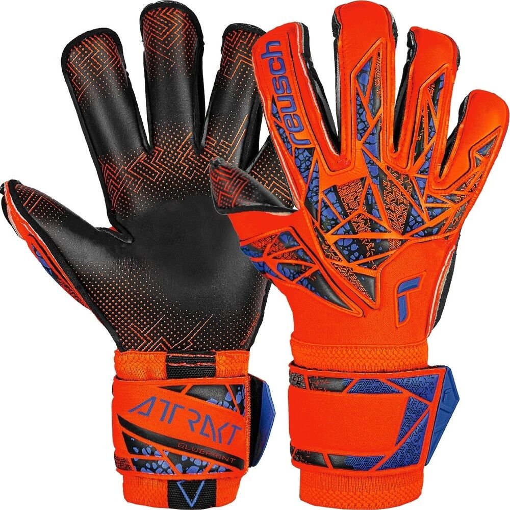 Reusch Attrakt Gold X Evolution Glueprint - Adulto - 7.5;9;10;8.5;9.5;10.5;11;8 - Arancione