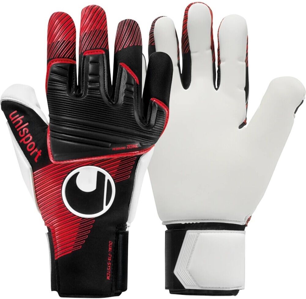 Uhlsport Powerline Absolutgrip Reflex - Uomo - 10;8.5;7.5;7;9;10.5;12;9.5;11;8 - Nero