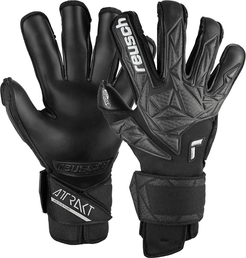 Reusch Attrakt Infinity Res. Tw Guanti - Adulto - 7.5;8;8.5;9;9.5;10;10.5;11 - Nero