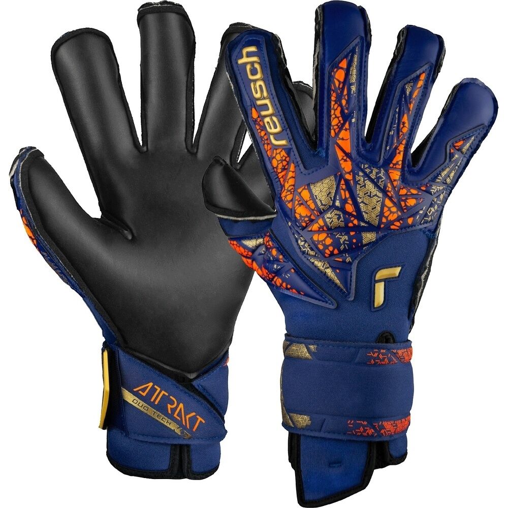 Reusch Attrakt Duo Evolution Portiere Gloves - Adulto - 7.5;9.5;11;8;10;10.5;8.5;9 - Blu