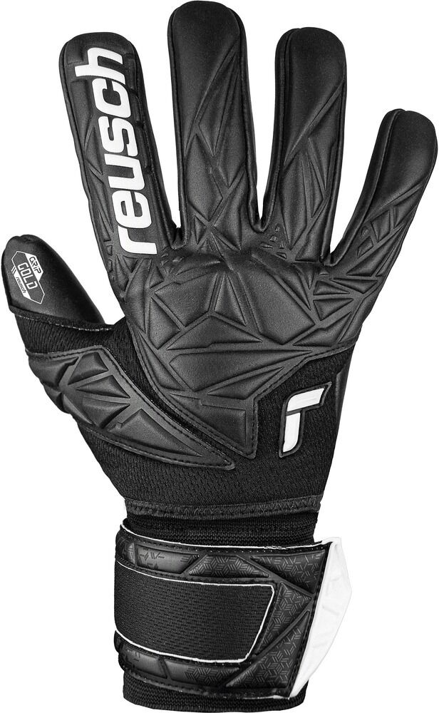 Reusch Guanti De Portiere Attrakt Gold Nc Finger Support - Adulto - 8.5;8;9.5;9;10;10.5;11;7.5 - Nero