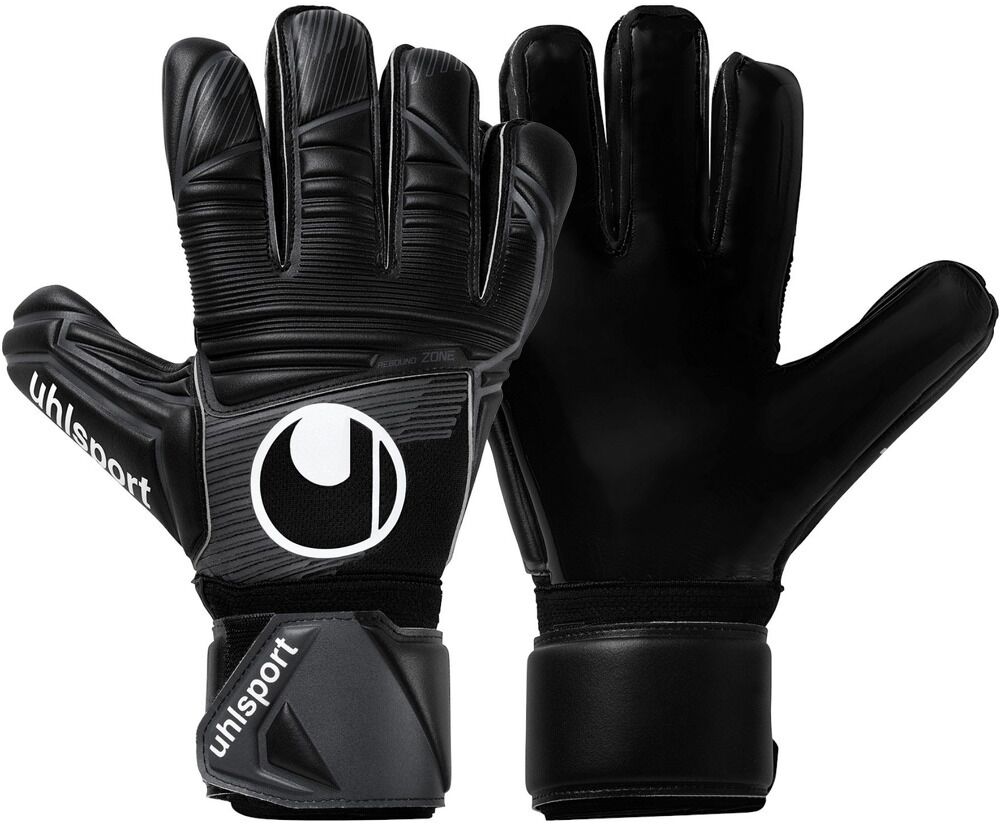 Uhlsport Comfort Absolutgrip Guanti Portiere - Adulto - 8;7.5;11;7;8.5;9;10;9.5;10.5 - Nero