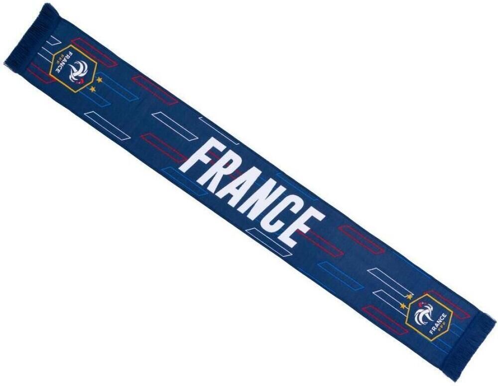 Fff Sciarpa Supporter De L'Equipe De France - Adulto - Tu - Blu