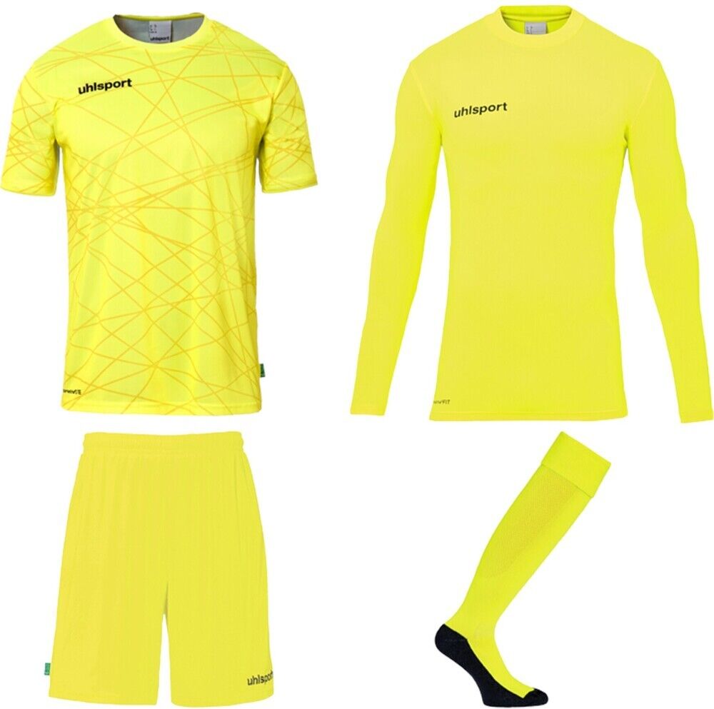 Uhlsport Prediction Portiere Set - Uomo - M;l - Giallo