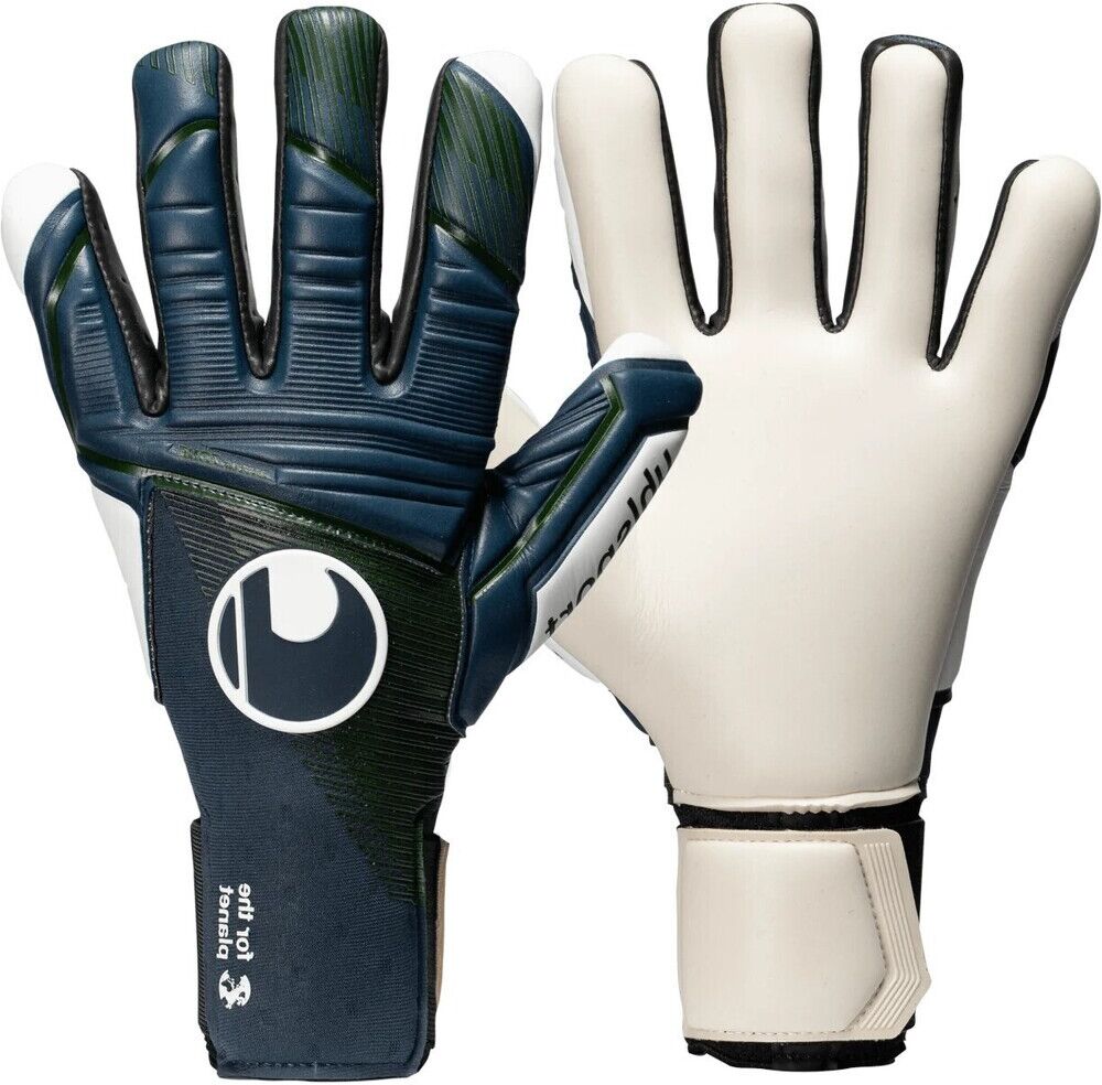 Uhlsport Powerline Absolutgrip Hn Pro Earth Edit. Tw Guanti - Adulto - 10.5;7;8;9.5;10;8.5;9 - Blu