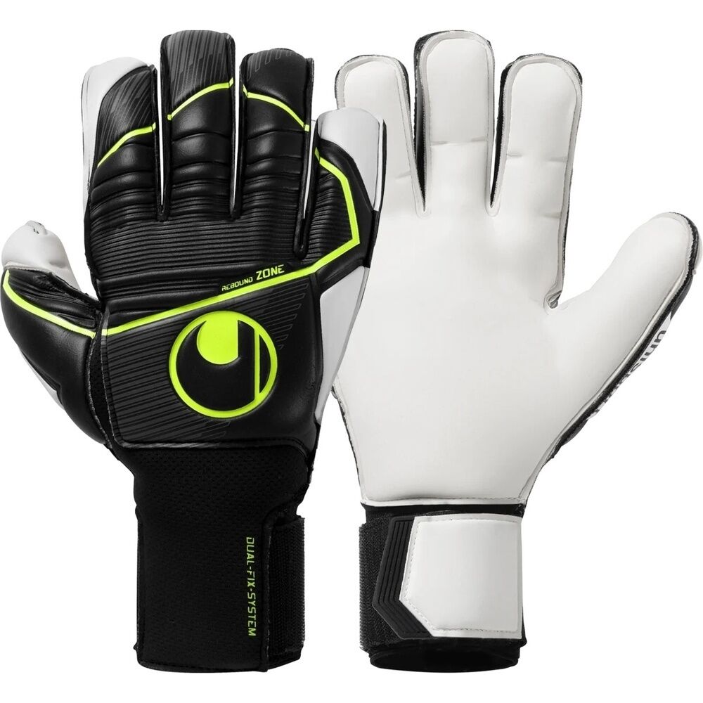 Uhlsport Absolutgrip Flex Frame Carbon Portiere - Adulto - 8.5;7;7.5;8;9.5;10;10.5;11;9 - Nero