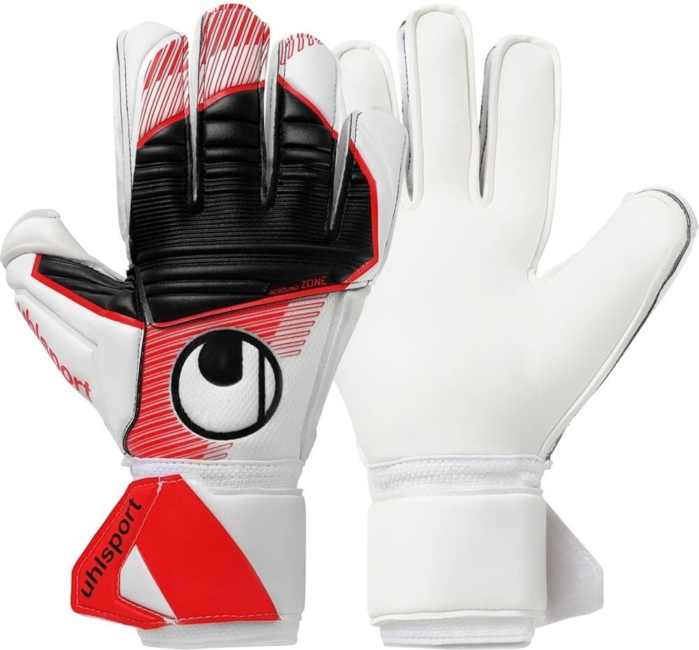 Uhlsport Absolutgrip Guanti - Adulto - 6;5;7;10;11;7.5;8;8.5;9;9.5;10.5;12 - Bianco