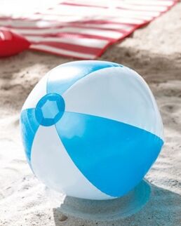 Gedshop 1000 Pallone da spiaggia gonfiabile ATLANTIC neutro o personalizzato