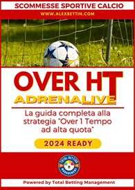 Scommesse Sportive Calcio 2024 Over 0,5 ADRENALIVE