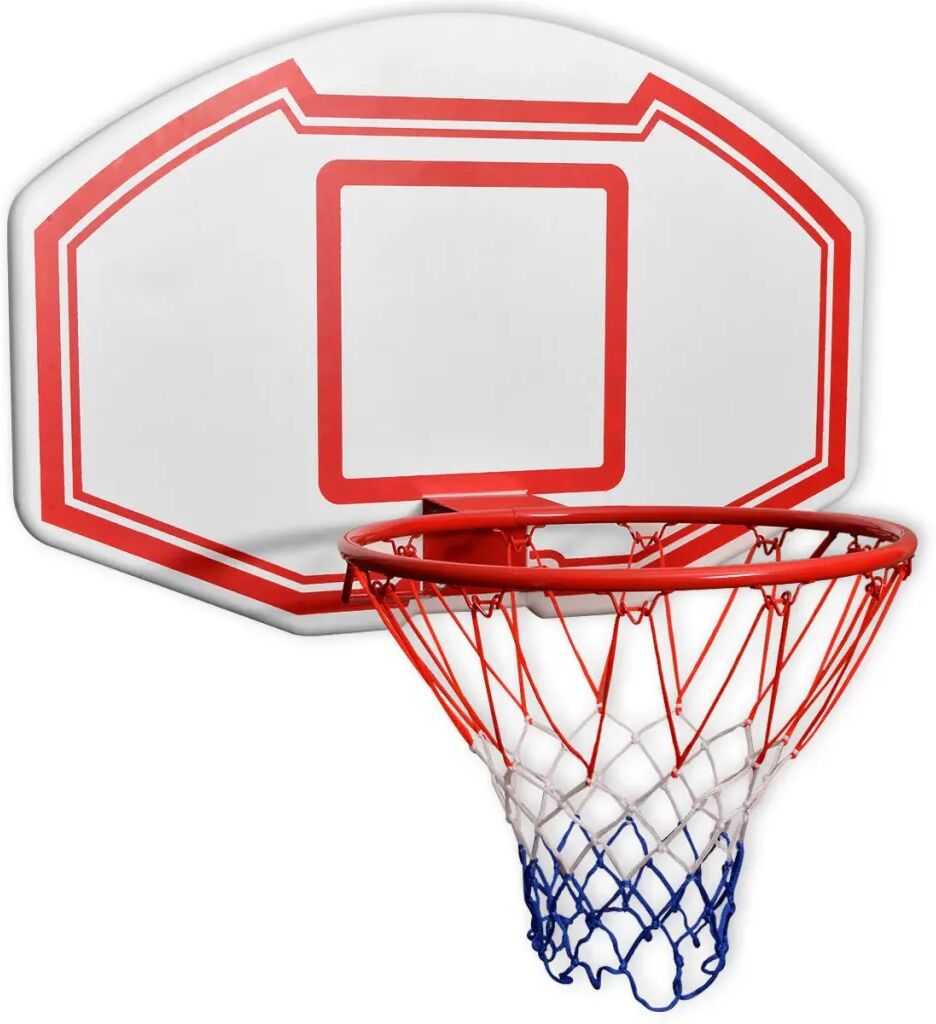 vidaXL Basketbal achterpaneel set wandgemonteerd 90x60 cm