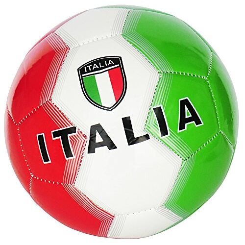 Sport Store ITALIË BAL VOETBAL MAAT 5 KLEUR GROEN/WIT/ROOD GIFT IDEA