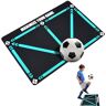 Jadyon 2024 Balcontrole Voetbalmat, Voetbal Voetbaltrainingsmat, Schokabsorberende Voetbalmat Balcontrole Trainingsmat, 60 x 90 cm Draagbare Voetbaltrainingsuitrusting Cadeau Voor Voetballiefhebbers.