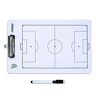 FEIGO Tactisch bord, professioneel tactiekbord, voetbal-tactiekblok speelveldblok voor tactiektraining, trainingsuitvoering en spelvoorbereiding (35,5 x 22,8 x 2 cm)