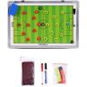 Harilla Coachesbord, sportklembord met gumapparatuur Sportcadeaus Magnetisch coachingbord met 2 markeerstiften voor schooltoneelstukken, voetbal