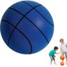 himka Silent Basketball, 2024 Quiet Basketball Indoor, Silent Bounce Basketball, Dribble Dream Silent Basketball, Hush Handle Silent Foam Basketball (24cm,Blue)