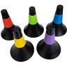 WOONEKY 5 Stuks Voetbal Training Handicap Agility Kegels Sport Kegels Voetbal Kegels Voor Voetbal Praktijk Kegels Voor Voetbal Praktijk Voetbal Obstakels Voetbal Obstakels Kegels Sport