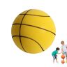 himka Silent Basketball, 2024 Quiet Basketball Indoor, Silent Bounce Basketball, Dribble Dream Silent Basketball, Hush Handle Silent Foam Basketball (21cm,Yellow)
