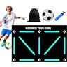 Bavokon Football Footstep Training Mat Football Mastery Mat   Football Training Equipment   Football Accessories   improve Football Skills Mat   Football Agility Training Equipment for Kids/Adult Training