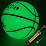 Senston basketbal glow in the dark basketballen cadeau maat 7