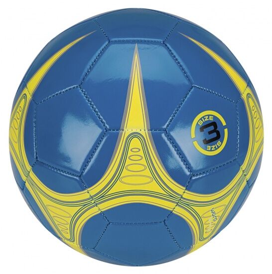 Avento Mini Voetbal Warp Skillz blauw/geel/zilver - Blauw,Geel