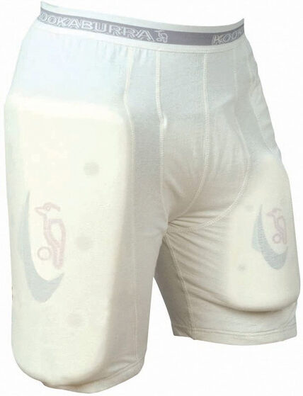 Kookaburra onderbroek Protective Shorts katoen wit - Wit