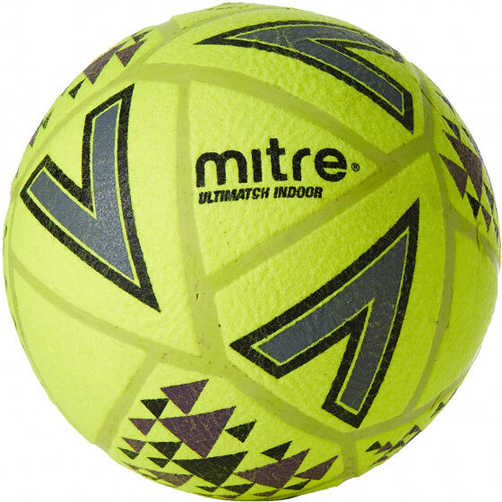 Mitre zaalvoetbal Indoor vilt geel - Geel