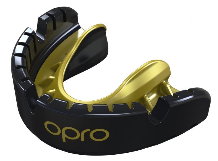 Opro sportbitje Self Fit GEN4 gold braces unisex zwart/goud - Zwart,Goud