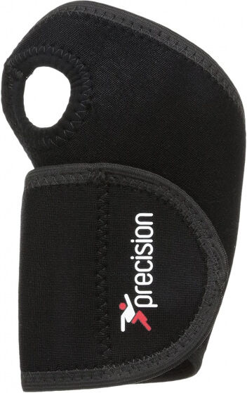 Precision duim / polsband neopreen/nylon zwart one size - Zwart