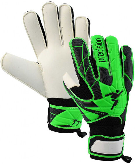 Precision keepershandschoenen Fusion_X.3D Junior groen/zwart - Zwart,Wit,Groen