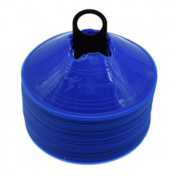 Precision trainingshoedjes 20 cm blauw 51 delig - Blauw