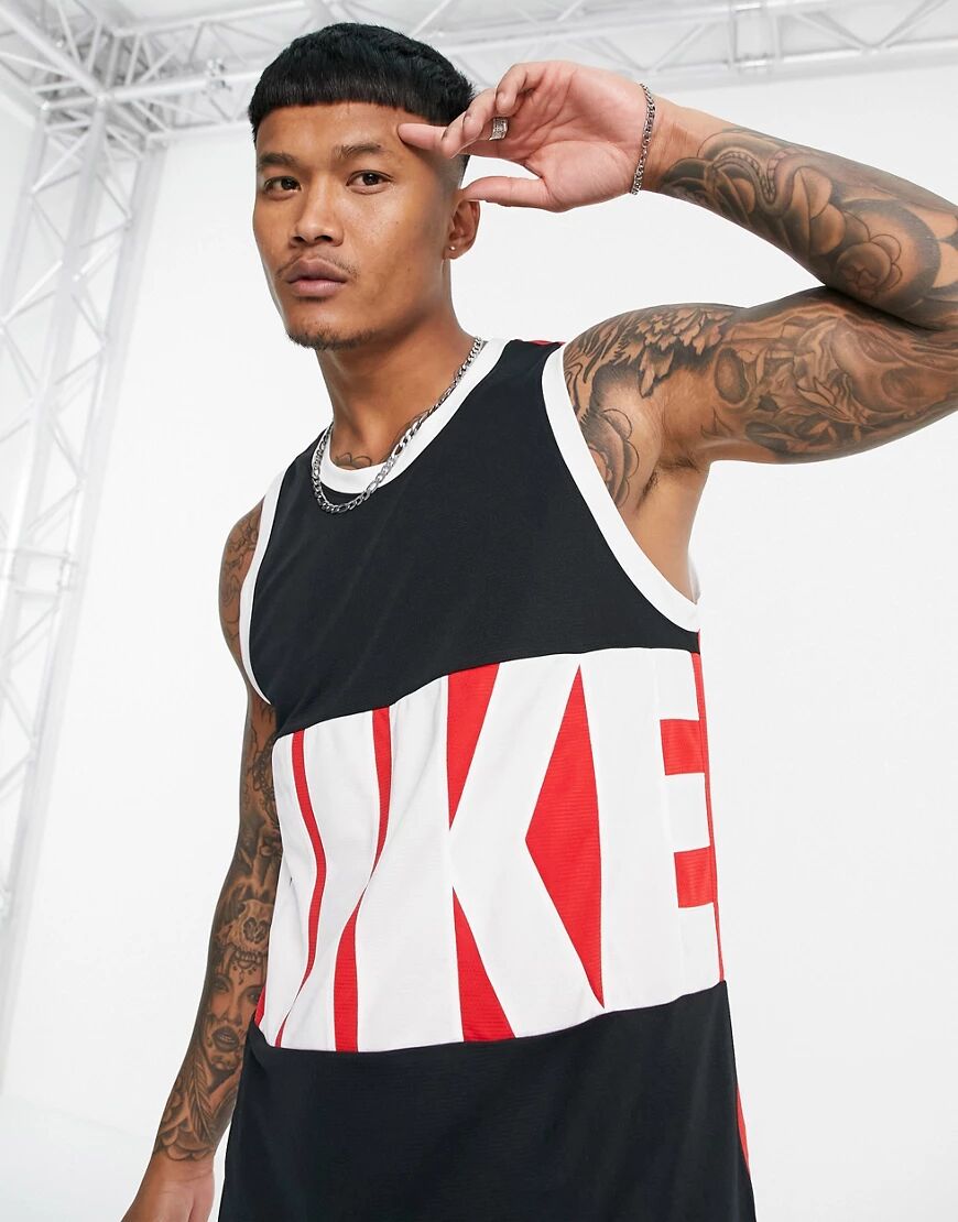 Nike Basketball Starting 5 vest in black  Black