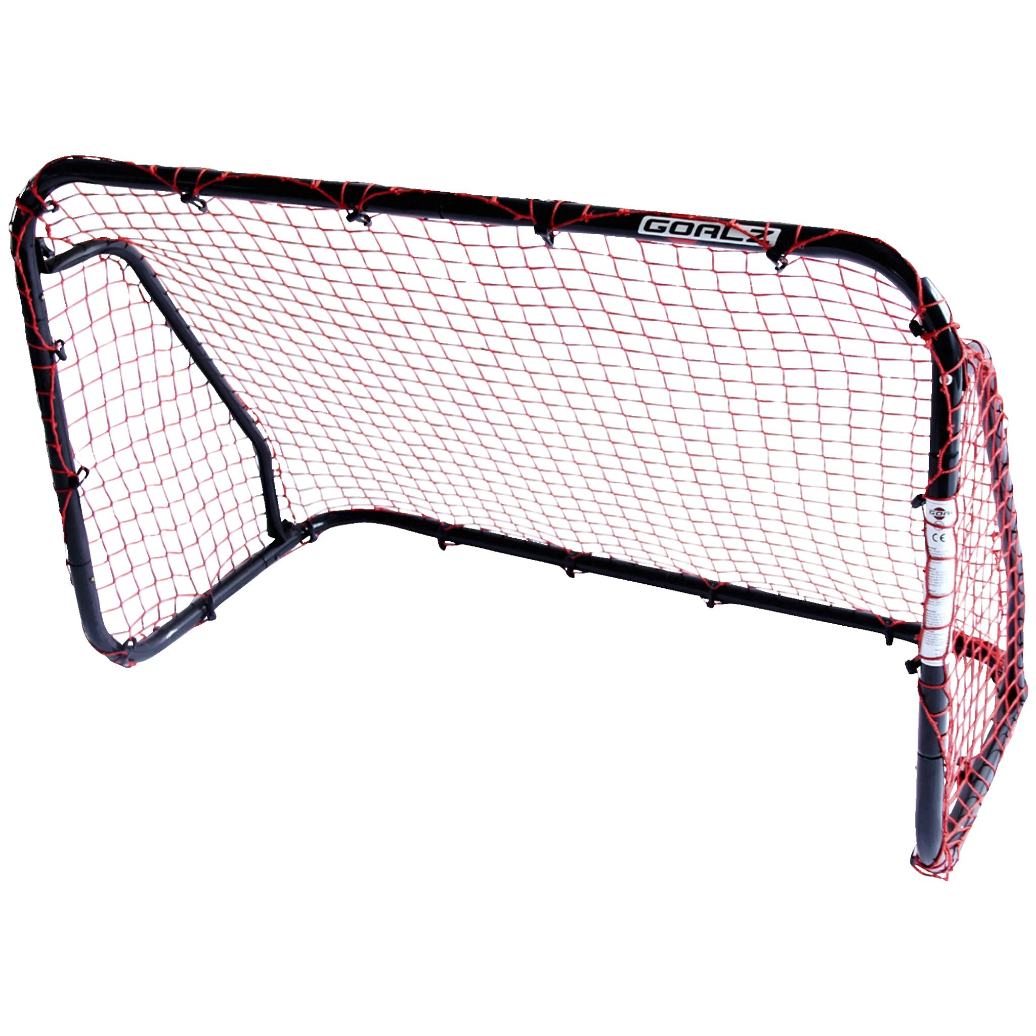 Goalz Fotballmål Small 120 x 80 x 60 cm 120x80x60 cm BLACK