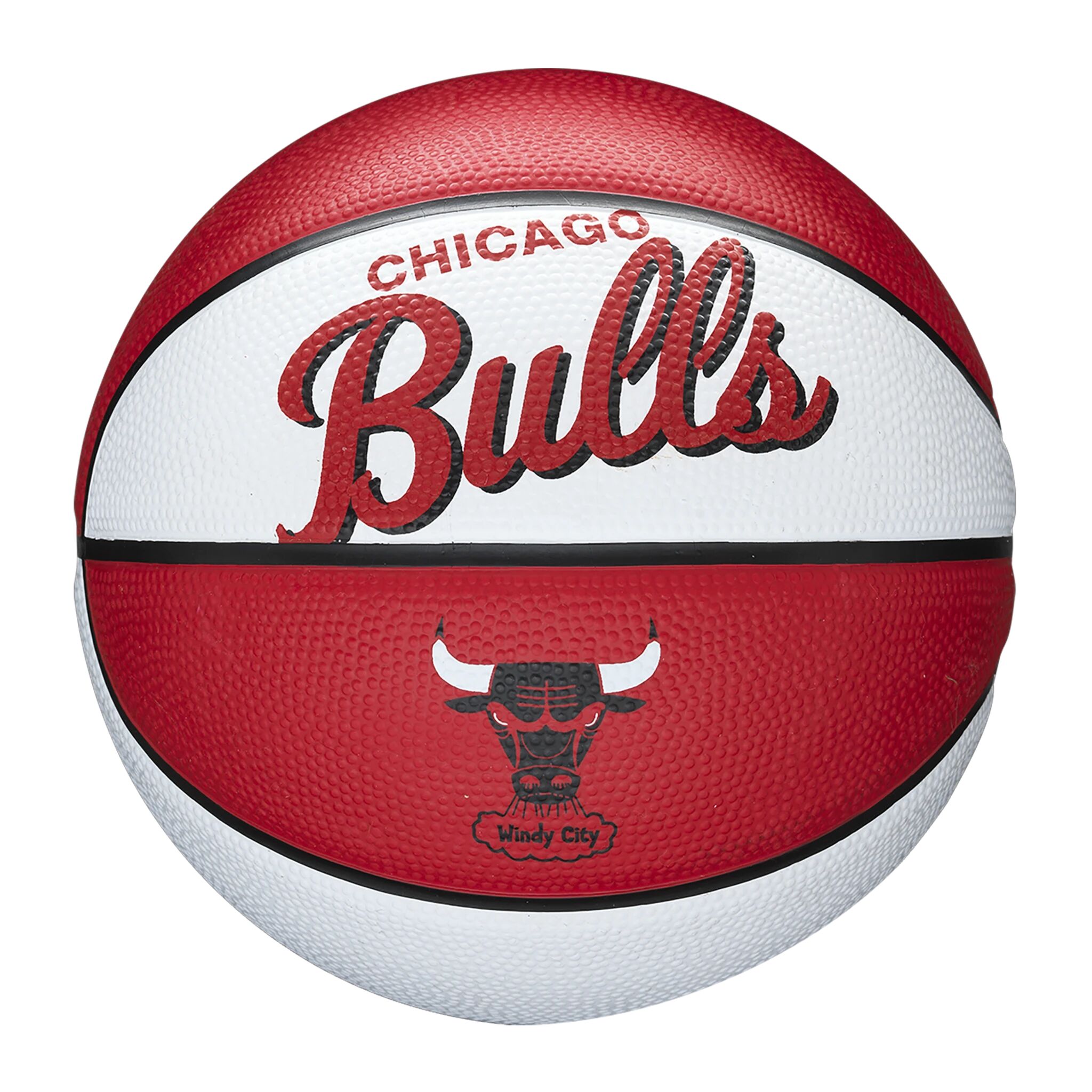 Wilson NBA TEAM RETRO MINI BASKETBALL, basketball 7 Chi Bulls