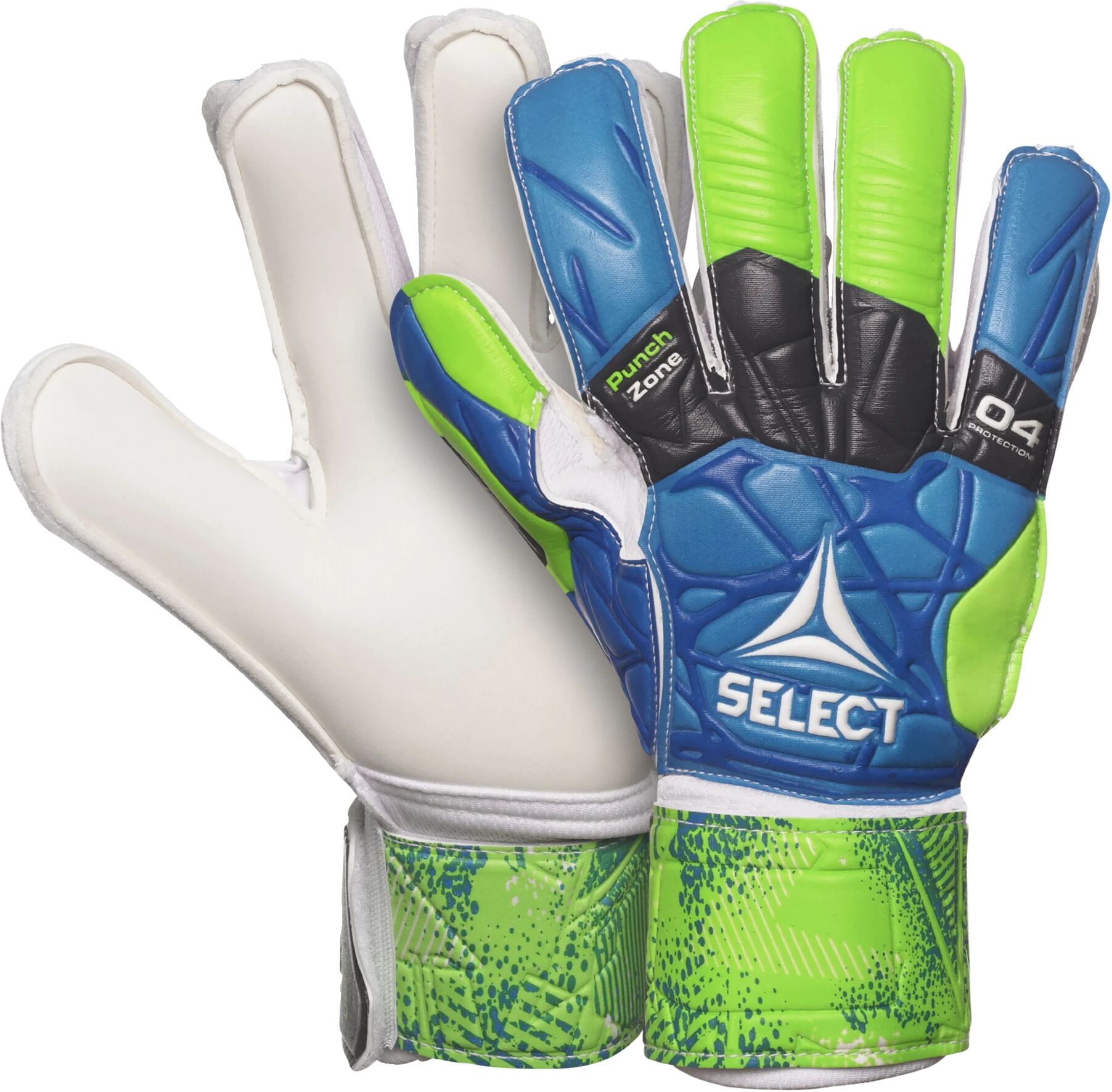 Select 04 Protection -19, keeperhanske junior 6 blue/green/white