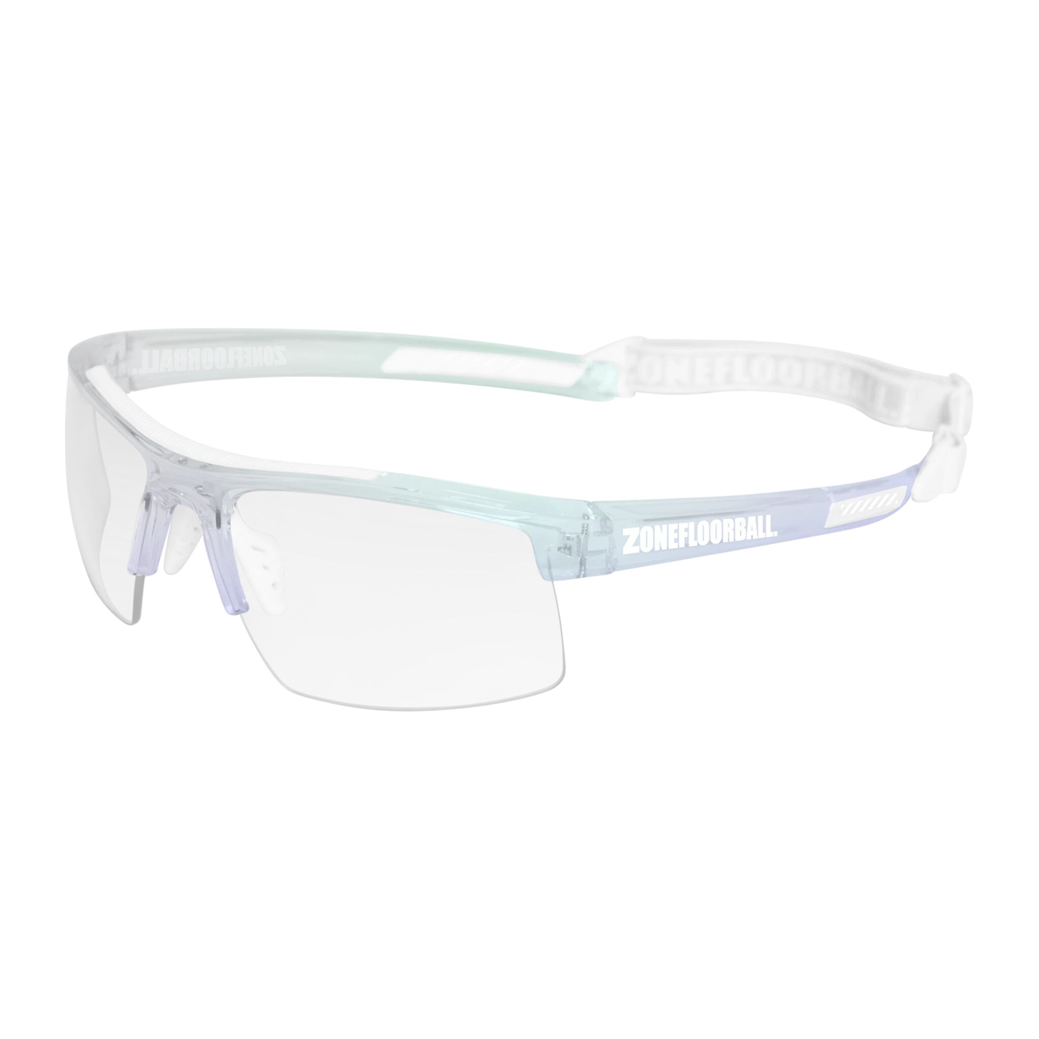 Zone Eyewear PROTECTOR Sport glasses JR seethrough/holo-21/22, bandybriller junior Junior Seethrough/holo