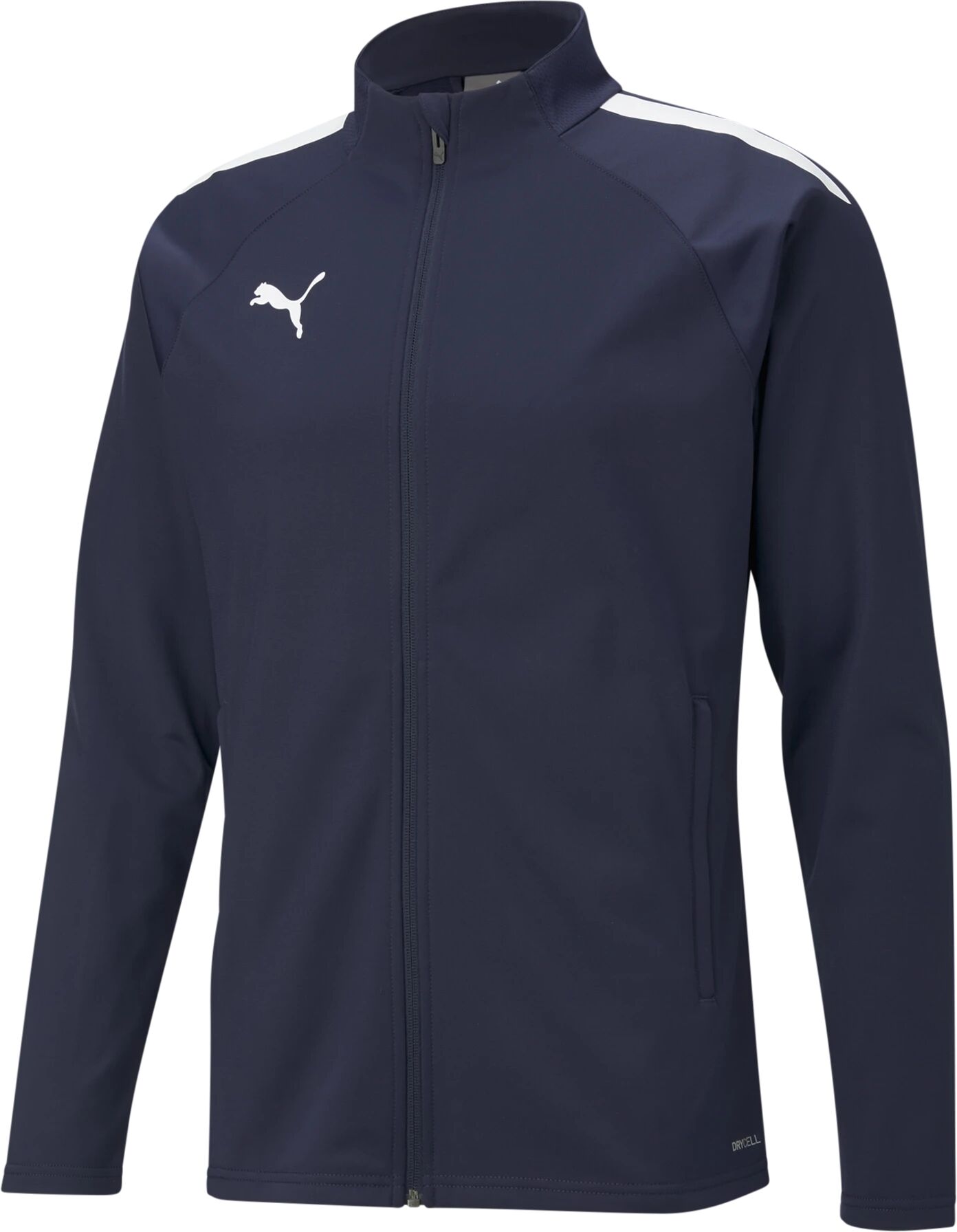 Puma Teamliga Training Jacket S Peacoat-Puma White