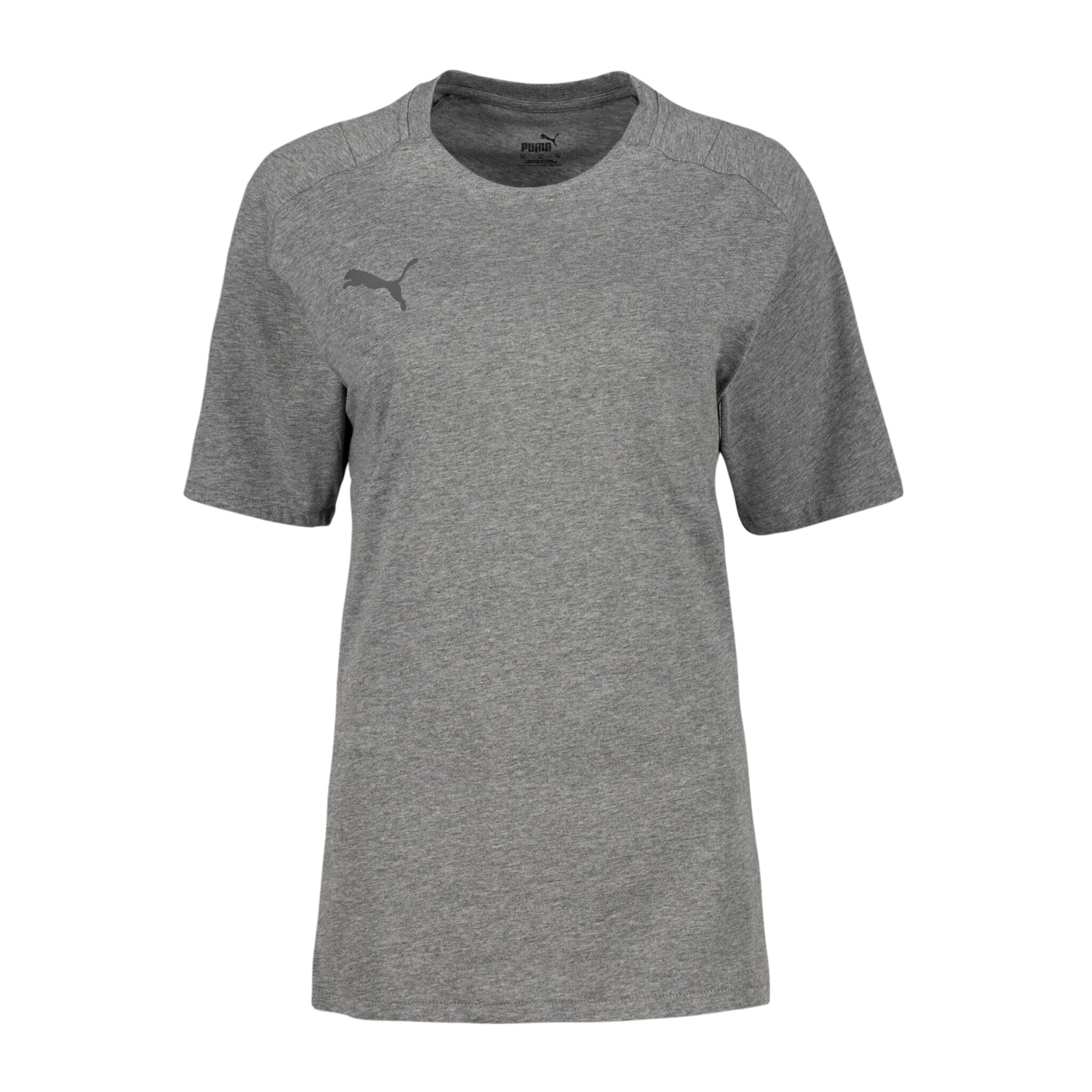 Puma teamCUP Casuals Tee, t-skjorte senior M Medium Gray Heather-