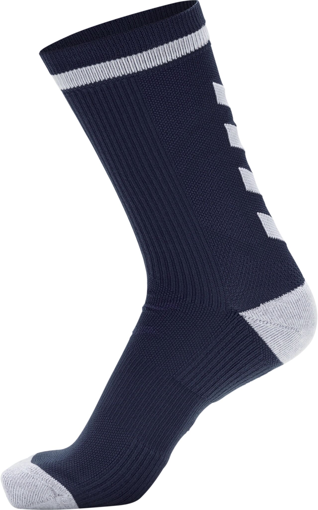 Hummel Elite Indoor Sock Low, treningssokk unisex 35-38 Navy/White