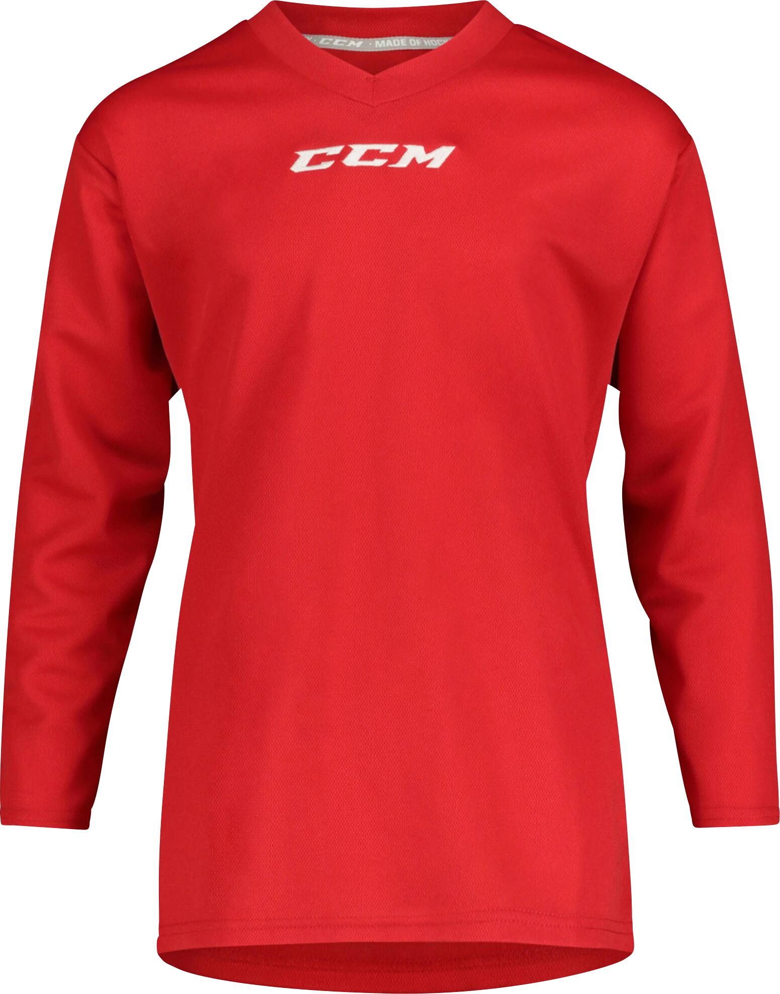 CCM 5000 Practice Jersey, treningstrøye junior S/M RED