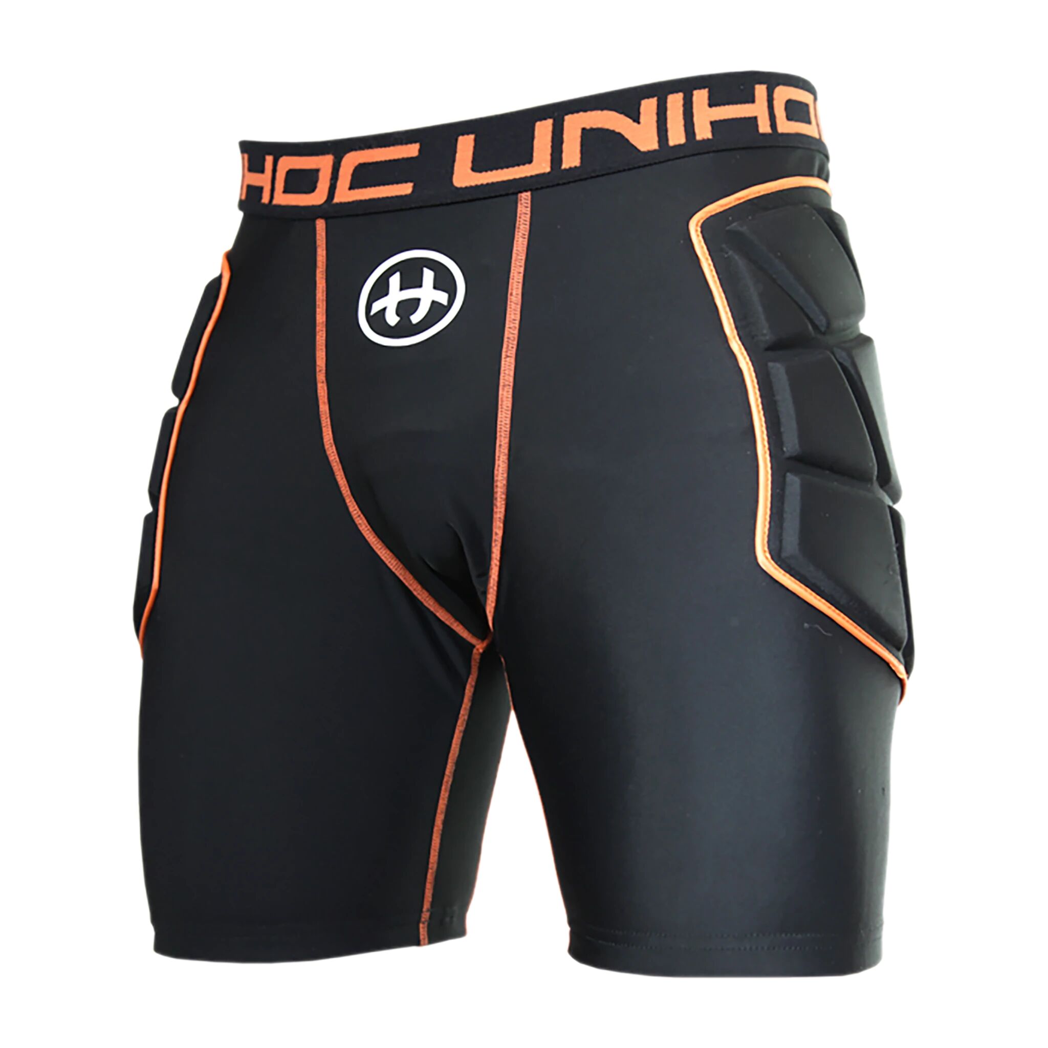 Unihoc Goalie shorts FLOW black JR-21/22, keepershorts junior 160cl BLACK