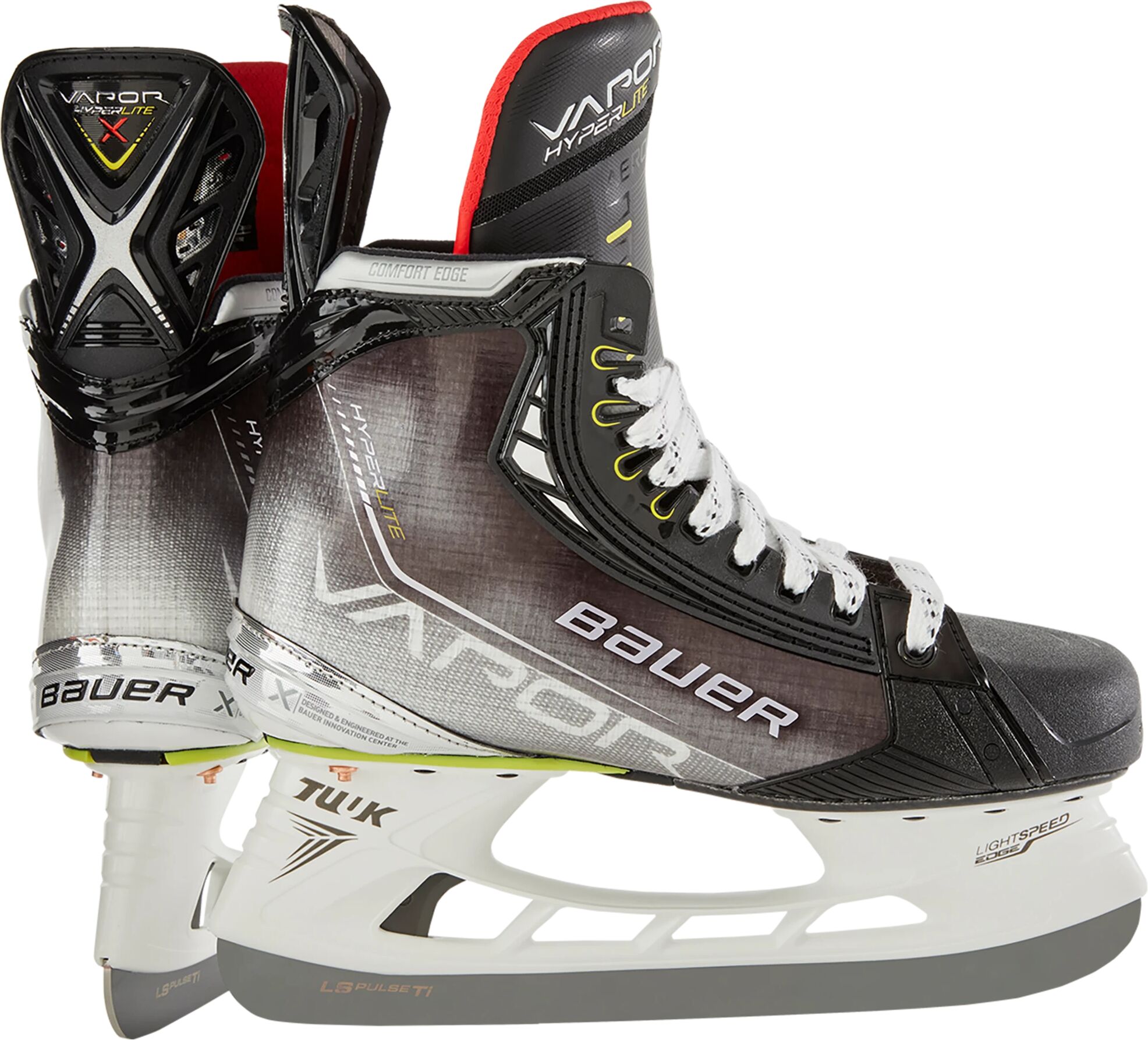 bauer S21 TI VAPOR HYPERLITE SKATE - INT 21/22, hockeyskøyte intermediate FIT1 06,5 / 41 Fit1